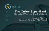 Mason Garrity - The Online Super Bowl: Keys to Winning the Holidays