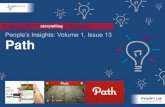 People’s Insights Volume 1, Issue 13 : Path