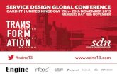 SDCN13 -Day2- From Products to Services by Paul Thurston & Andy Mudie