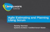 Agile Estimating and Planning Using Scrum