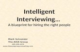 Intelligent Interviewing Ppt 1.25.2010