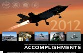 2012 NAVAIR Accomplishments