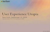 User Experience Utopia (Ad Club Seattle)