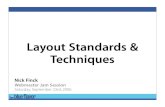 Layout Standards and Techniques