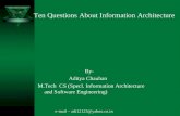 10 Questions About Information Architecture