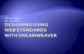 Designing using Web Standards with Dreamweaver