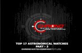 Top 17 astronomical watches part 3