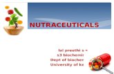 Nutritional supplements and nutraceuticals