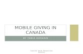 Mobile Giving in Canada