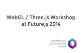 From Hello World to the Interactive Web with Three.js: Workshop at FutureJS 2014