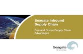 Seagate Inbound Supply Chain Demand Driven Supply Chain ...