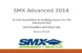 25 link acquisition & auditing issues for the advanced seo  SMX Advanced 2014