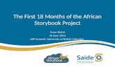 African Storybook: The First 18 Months of the Project