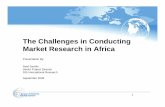 The Africa Market Research Challenge