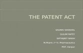 The patent act