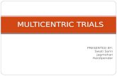 Multicenter trial