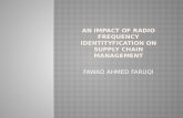 An impact of radio frequency identityfication on supply.ppt