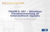 THUM'S UP! : Wireless Troubleshooting of Intermittent Upsets