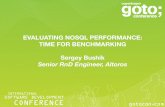 Evaluating NoSQL Performance: Time for Benchmarking