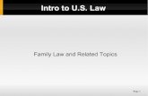 Family Law Overview, Part II
