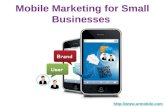 Mobile Marketing For Small Businesses