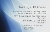 Savings Fitness - March 2007