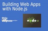 Building Apps with Node.js