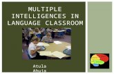 MI  in language classroom- Atula Ahuja