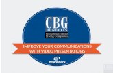 How CBG Benefits Uses Video Presentations to Help HR Departments