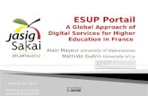 ESUP-Portail: A Global Approach of Digital Services for Higher Education in France