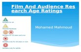 Film and audience research (age ratings)