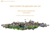 Open content de gebruiker aan zet - Joeri van den Steenhoven