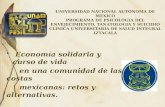 UNIVERSIDAD NACIONAL AUTONOMA DE MEXICO PROGRAMA DE PSICOLOGIA DEL ENVEJECIMIENTO, TANATOLOGIA Y SUICIDIO CLINICA UNIVERSITARIA DE SALUD INTEGRAL IZTACALA.