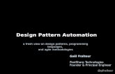 Design Pattern Automation