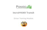 Incro maxx transit driver training