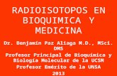 Radioisotopos en Bioquimica y Medicina-2013-Bioquimica Medica i