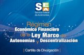 Regimen Economico Financiero de La Ley Marco de Autonomias