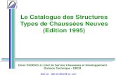 Dimensionnement Des Structures de Chausses Catalogue Des Structures