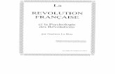 Gustave Le Bon La Revolution Francaise
