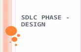 SDLC Phase - Design