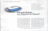 Feed R&D or Through It Out - Nitin Nohria
