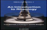 An Introduction to Rheology - Barnes Et Al. - 1993