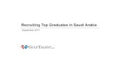 Recruiting Top Graduates in Saudi Arabia 2011