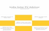 Preview of India Solar PV Advisor