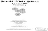 Suzuki Viola Vol 1