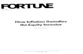 Buffett - How Inflation Swindles the Equity Investor