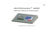 ITC AVOXimeter 4000 Operation Manual En