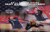 2011 Lady Rebels Volleyball Sports Guide