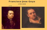 Francisco Jose Goya 1746-1828 1773 1815. Francisco Jose Goya Fuendetodos - Aragon
