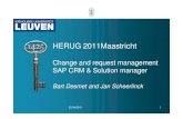 6 - Change and Request Management SAP CRM and SAP Solution Manager